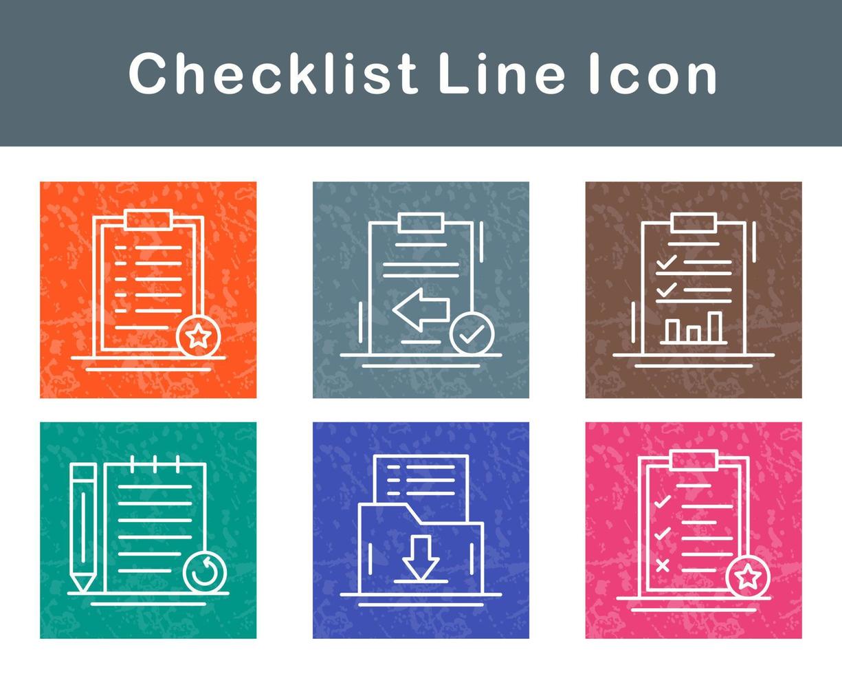 checklist vector icoon reeks