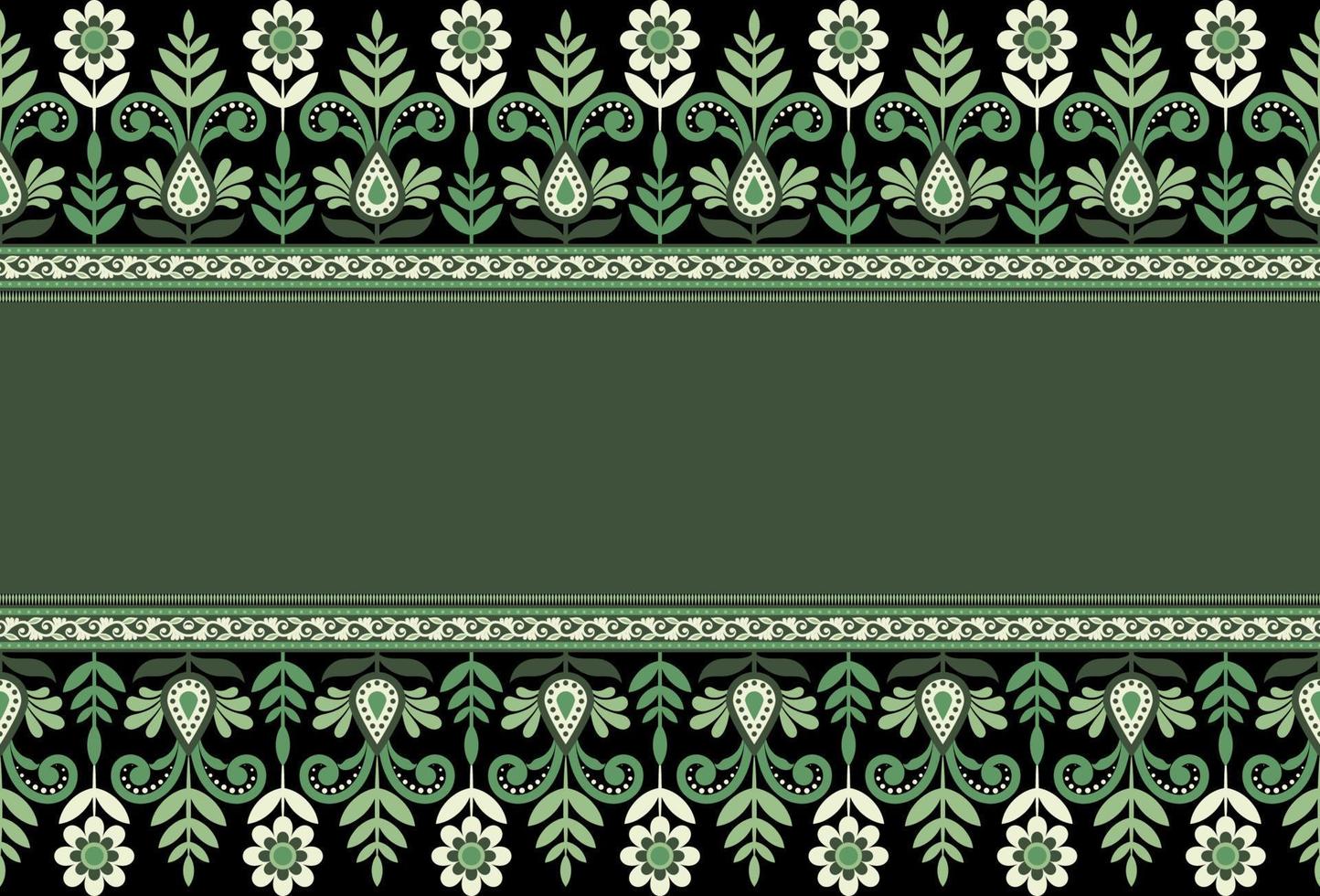 botanisch bloemen naadloos. achtergrond naadloos patroon meetkundig etnisch patroon ontwerp voor achtergrond, tapijt, behang, kleding, inpakken, batik, kleding stof, het drukken textiel illustratie. vector