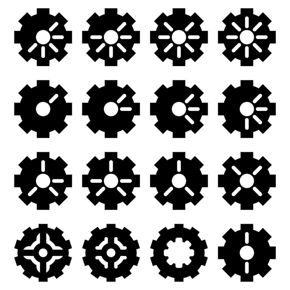 uitrusting reeks met modern stijl geïsoleerd vector