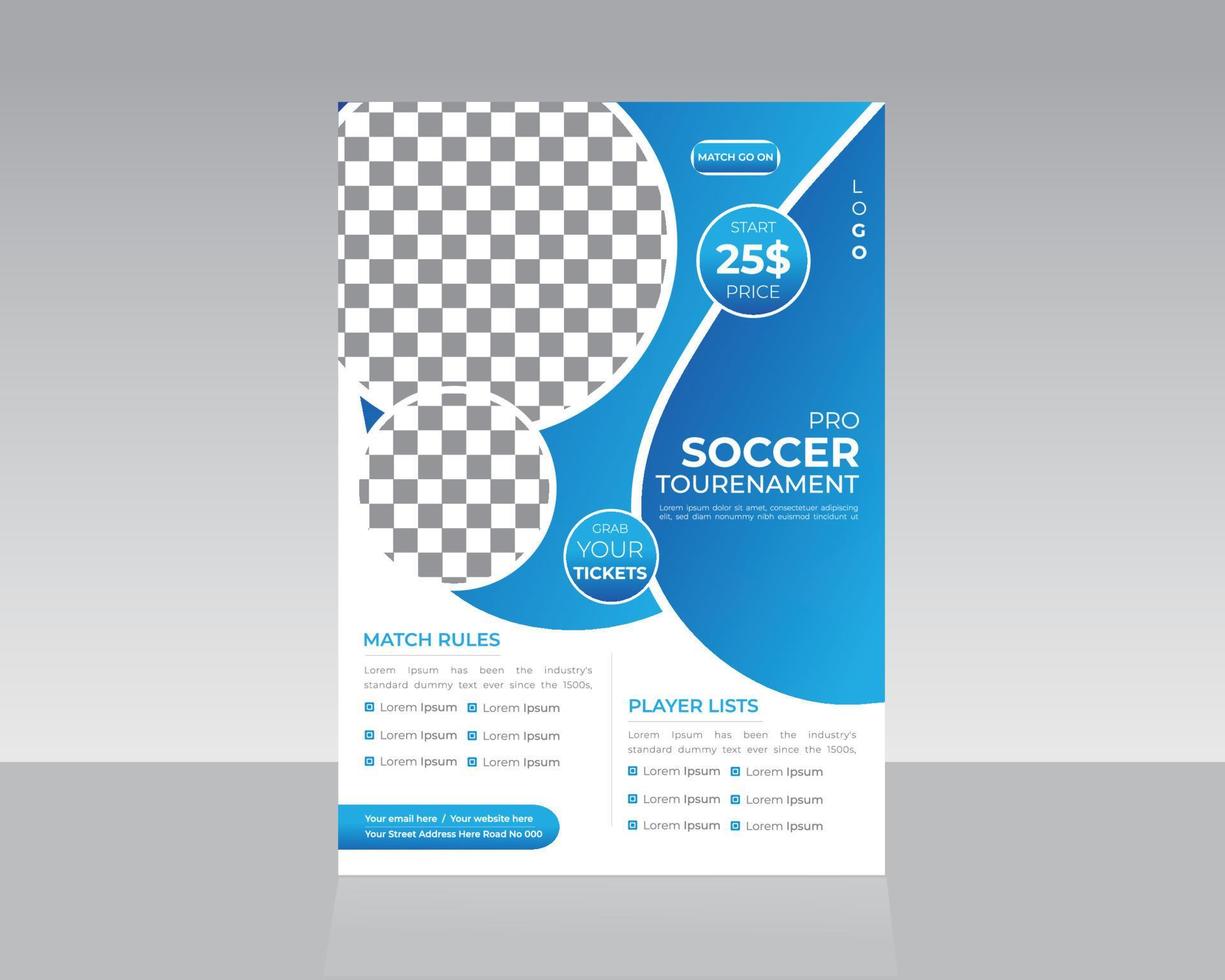 sport- folder sjabloon ontwerp vector