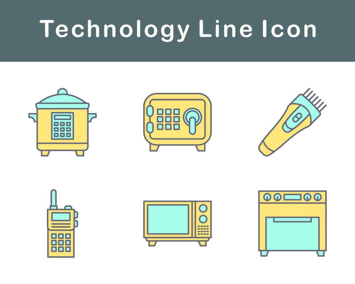 technologie vector icoon reeks