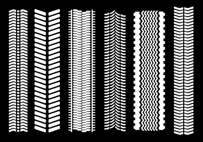 witte band merken vector