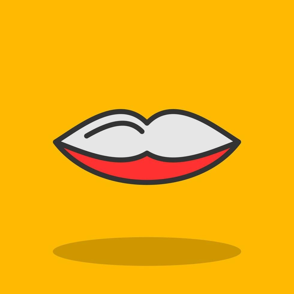 lippen vector icoon ontwerp