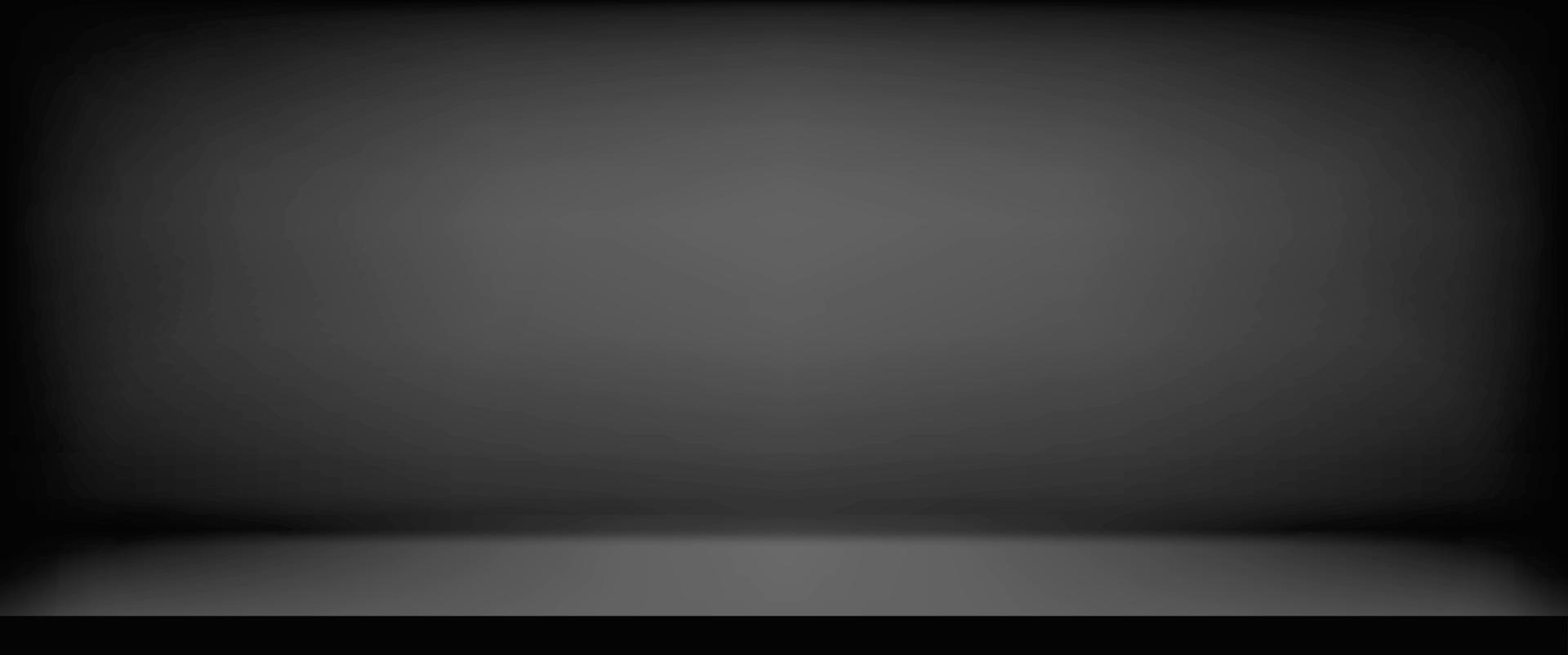 luxe zwarte abstracte achtergrond. kerst valentines lay-outontwerp, studio, kamer. bedrijfsrapport met vloeiende cirkel verloopkleur. vector illustratie