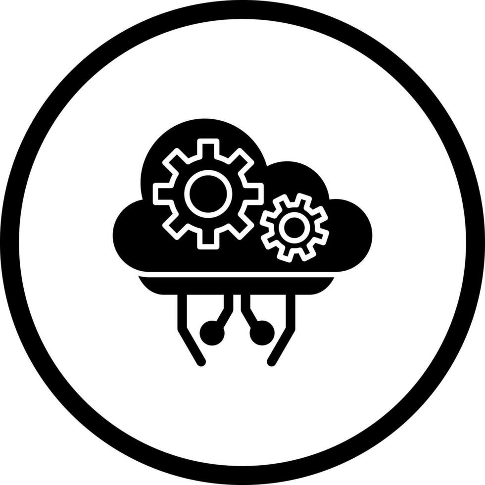 cloud computing vector icon