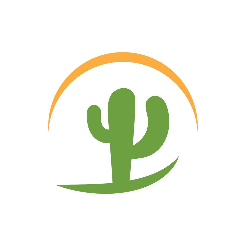 cactus icoon vector illustratie ontwerp