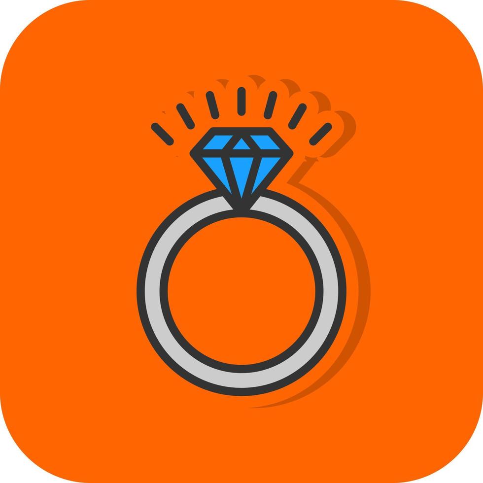 bruiloft ring vector icoon ontwerp