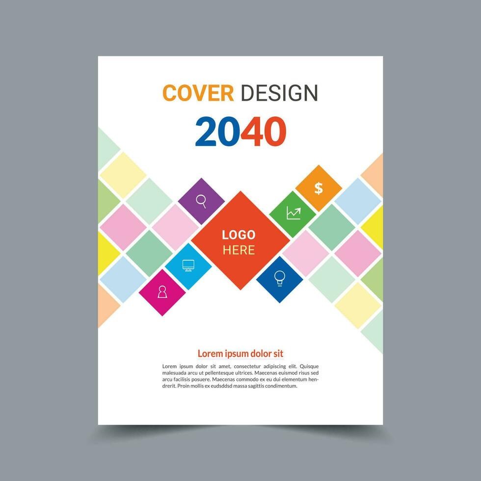 zakelijke bedrijf boek Hoes ontwerp sjabloon. kan worden gebruikt voor brochures, jaar- rapporten, flyers, brochure, tijdschriften, affiches, bedrijf presentaties, portefeuilles, spandoeken, en websites. vector