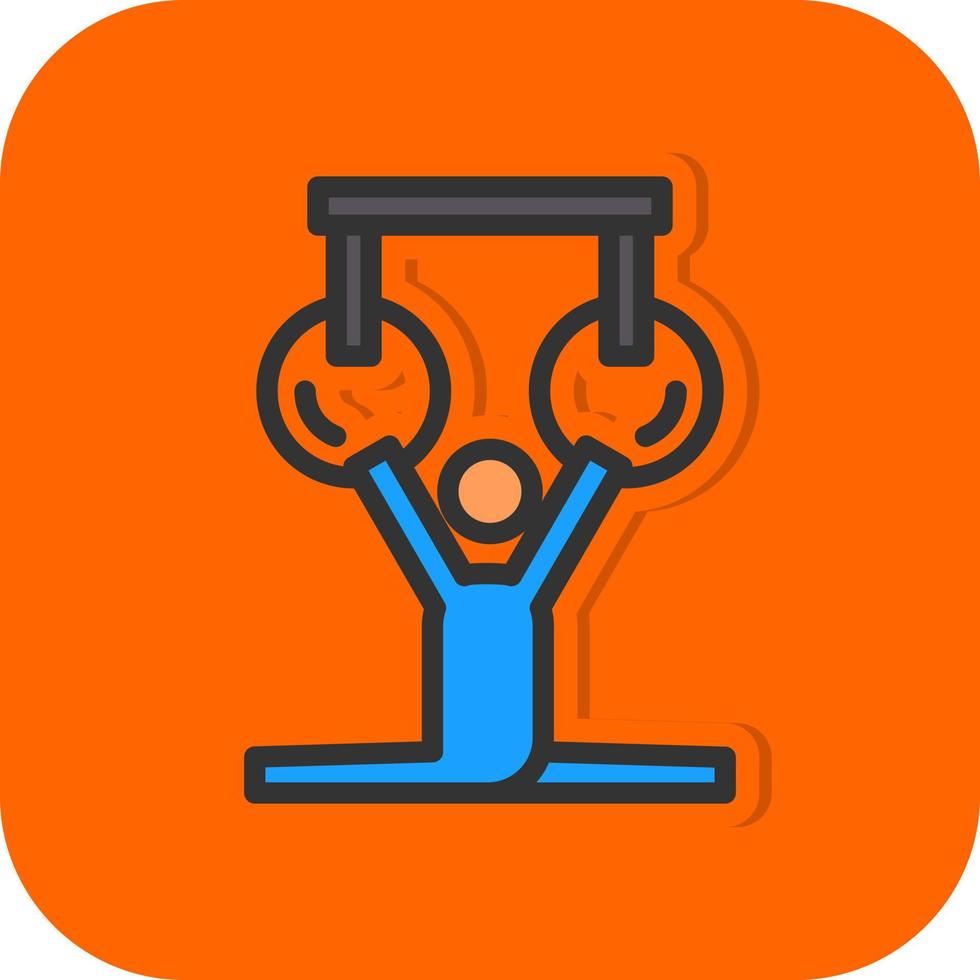 gymnastiek vector icoon ontwerp