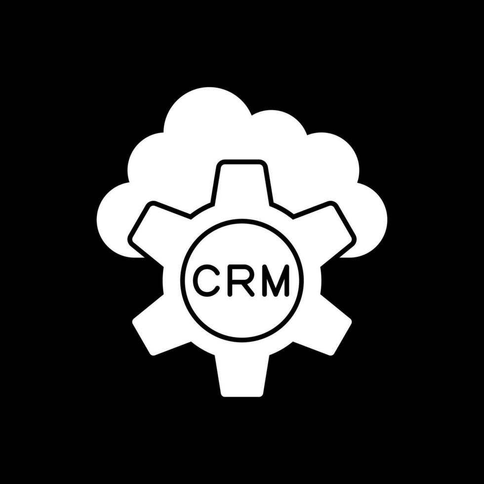 crm vector icoon ontwerp