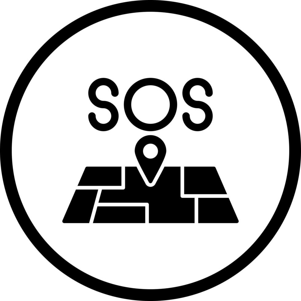 Sos vector icoon