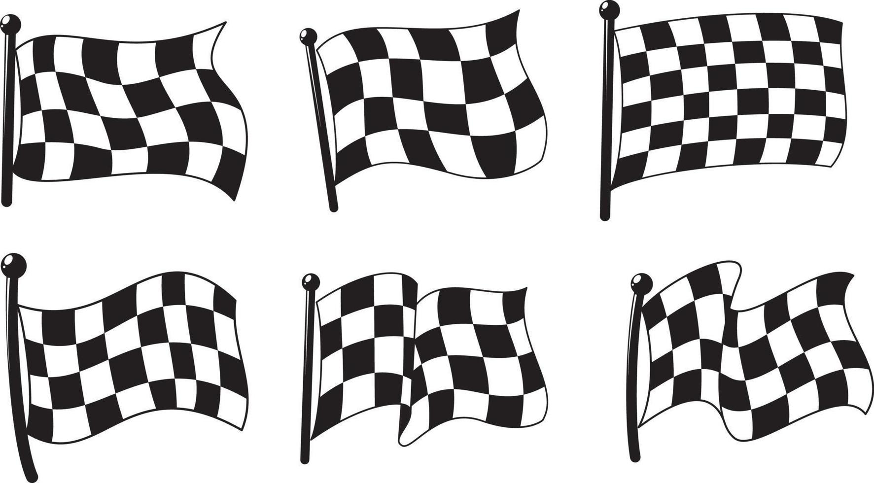 racing vlag vector grafisch