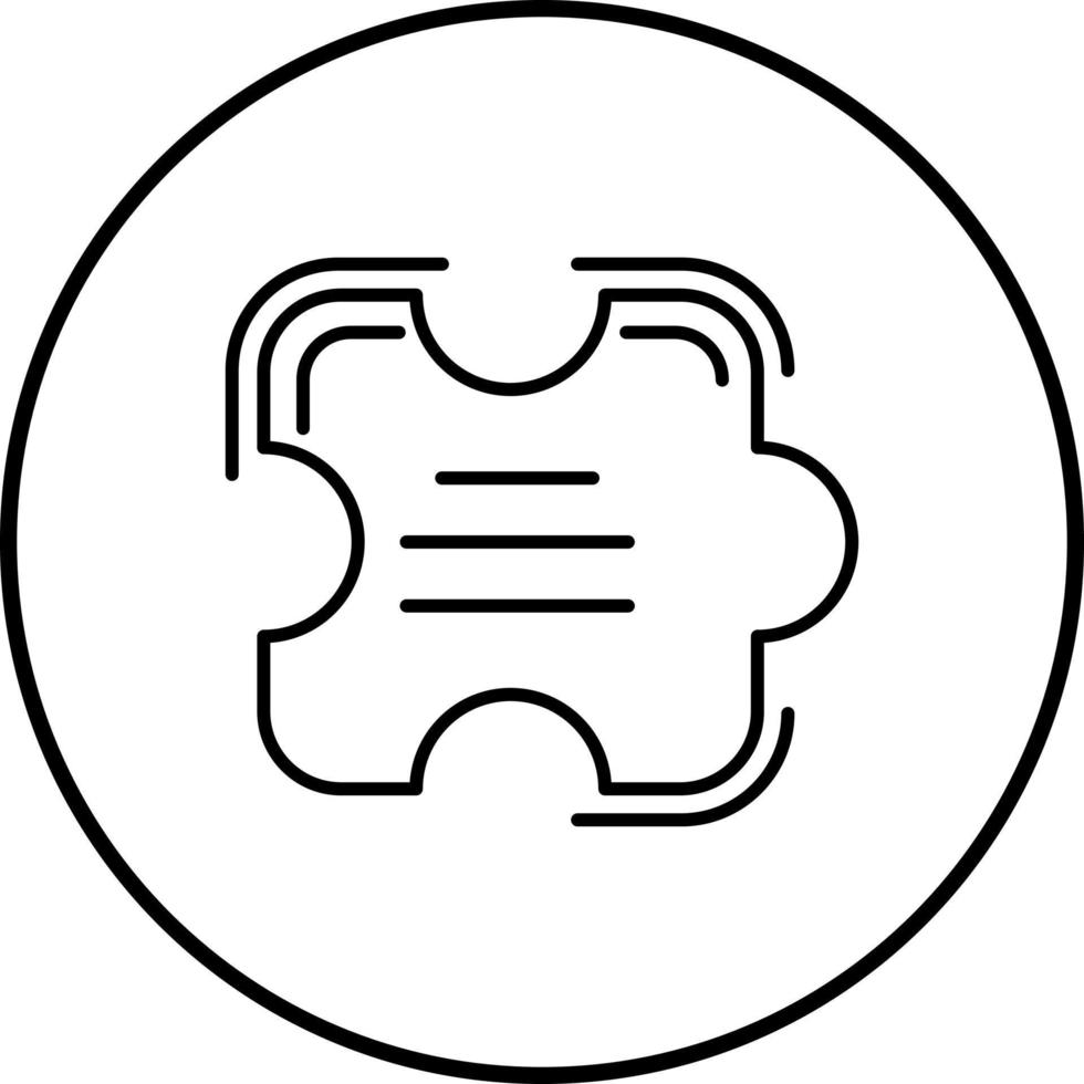 puzzel vector pictogram