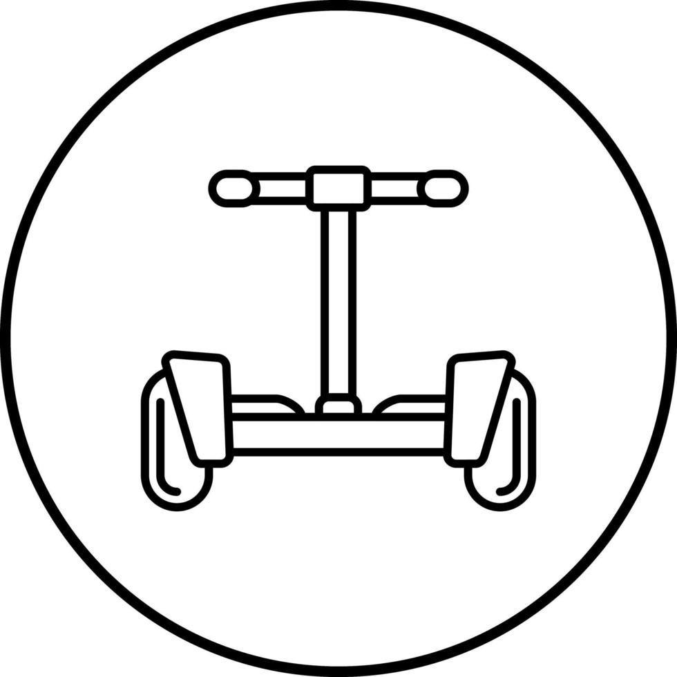 hoverboard vector pictogram