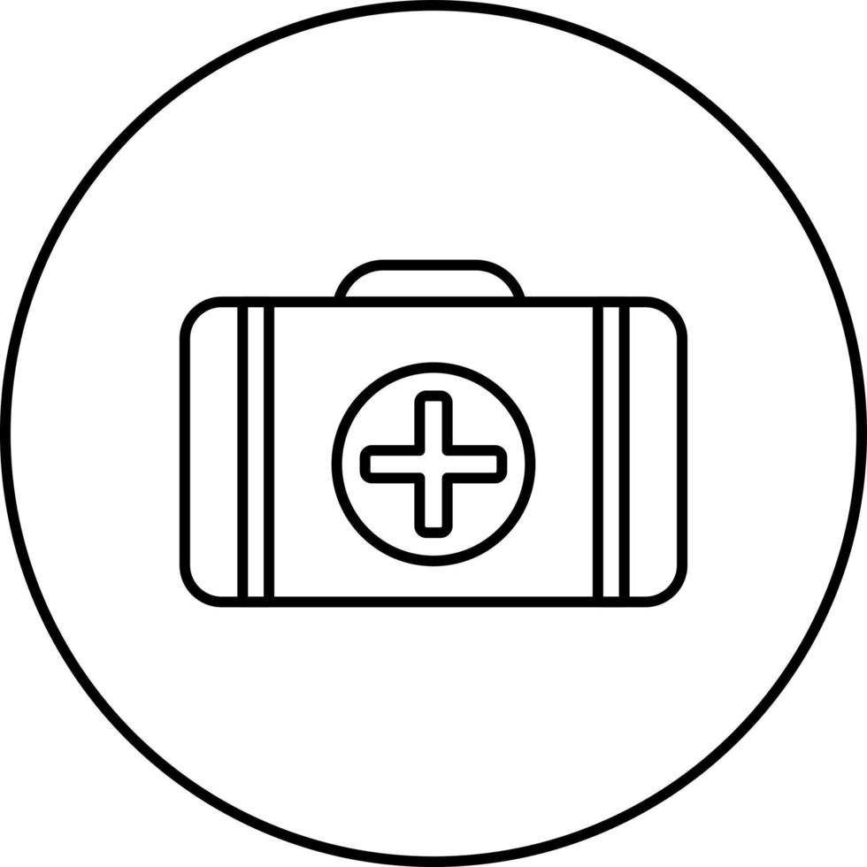 EHBO-kit vector icon
