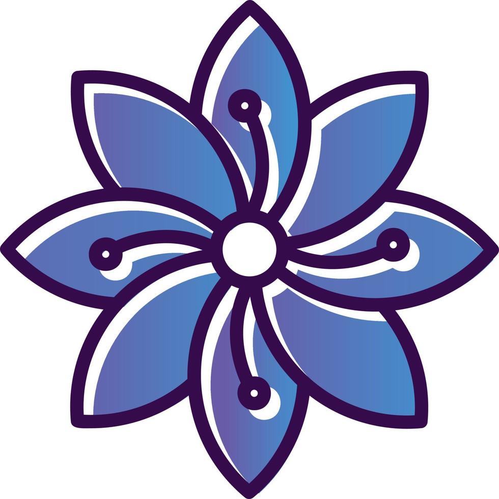 hortensia vector icoon ontwerp