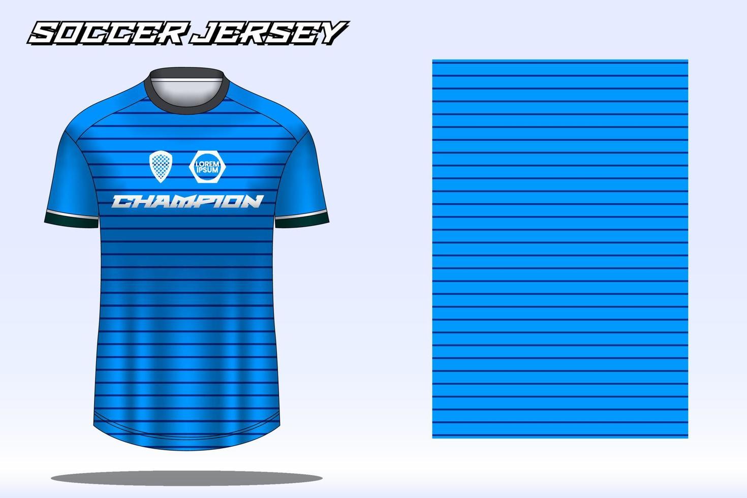 voetbal Jersey sport t-shirt ontwerp mockup voor Amerikaans voetbal club vector