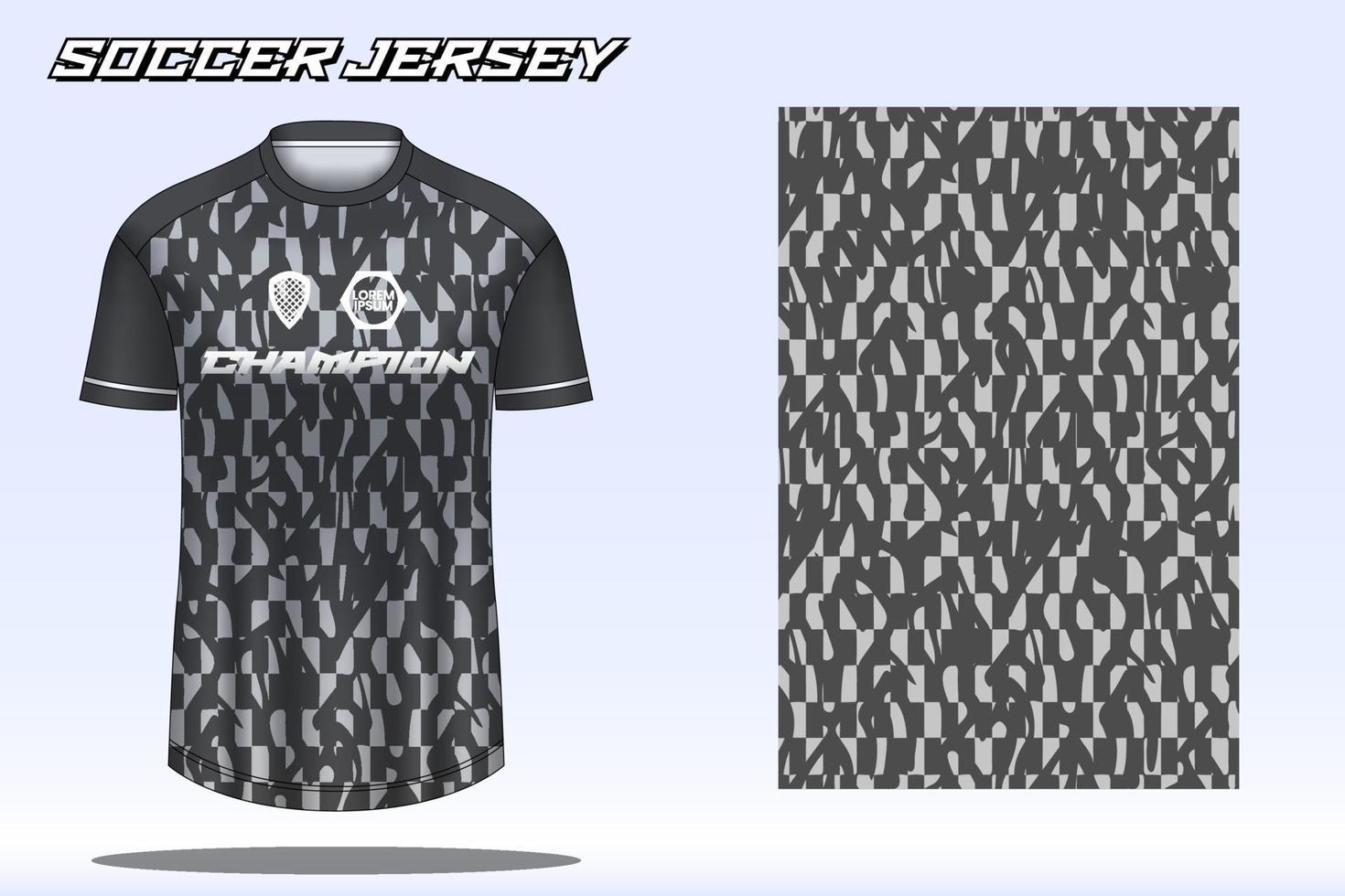 voetbal Jersey sport t-shirt ontwerp mockup voor Amerikaans voetbal club vector