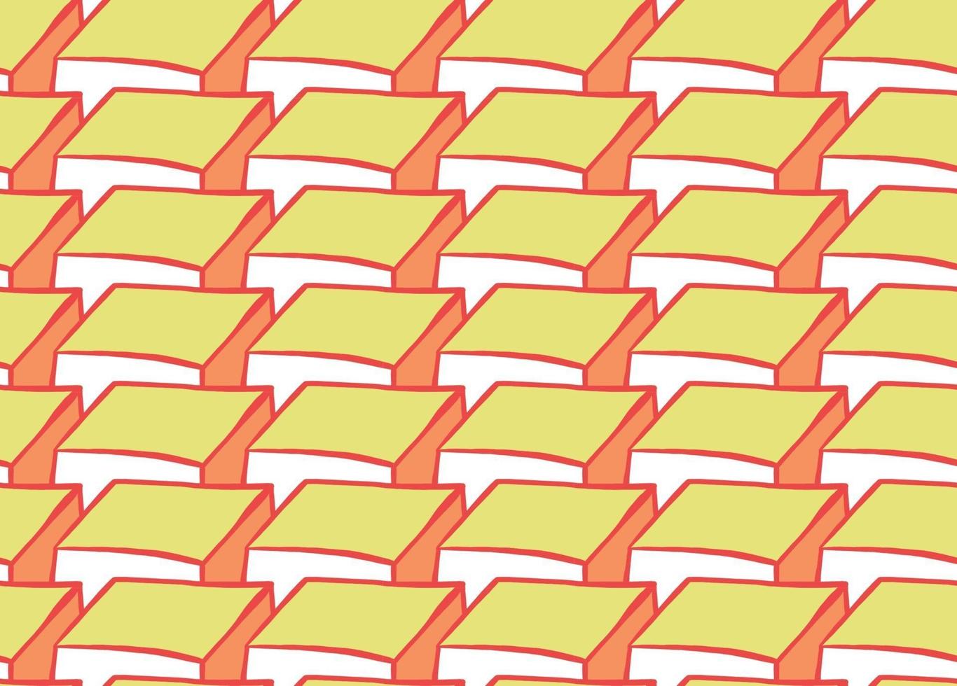 vector textuur achtergrond, naadloze patroon. hand getrokken, oranje, rode, gele, witte kleuren.