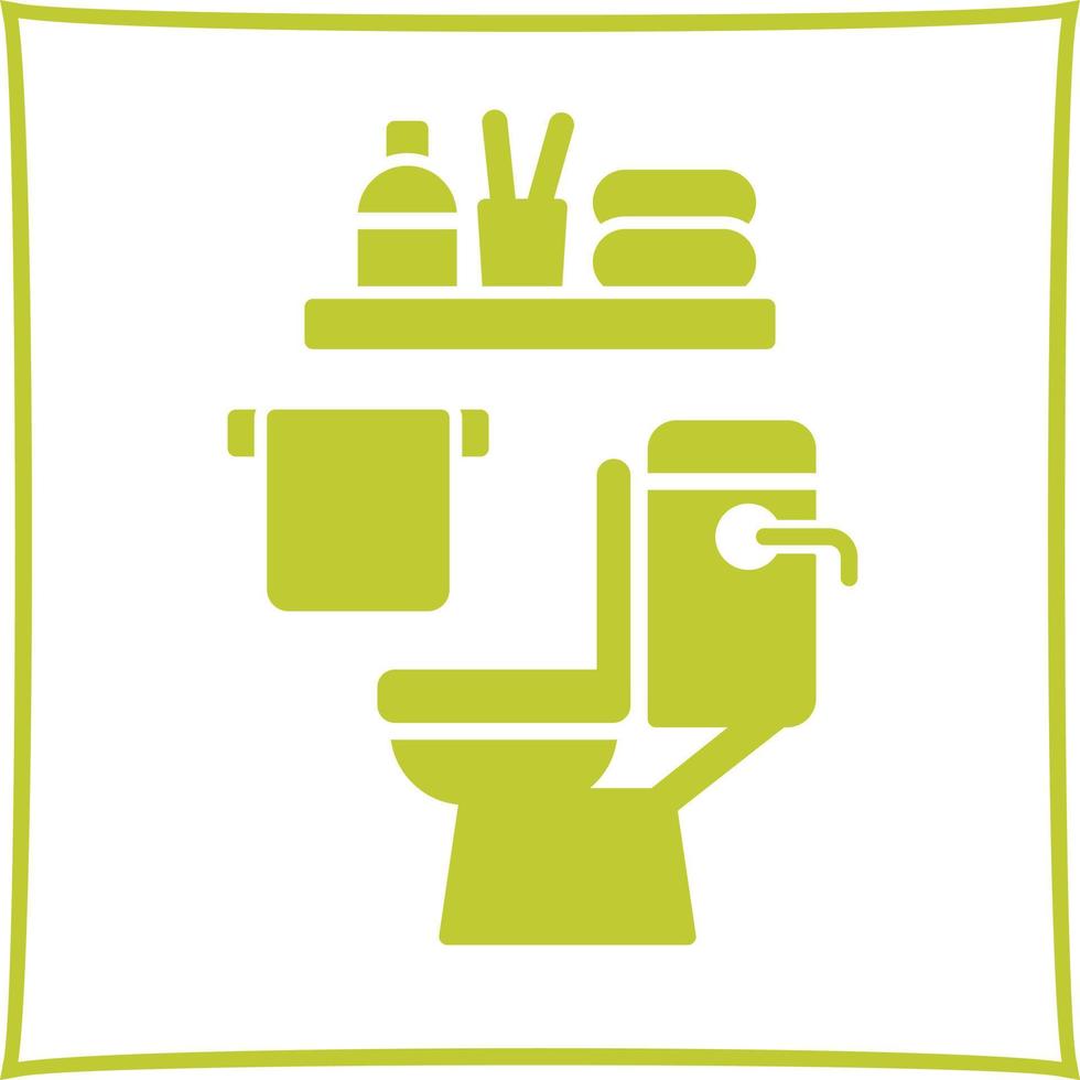 toilet vector pictogram