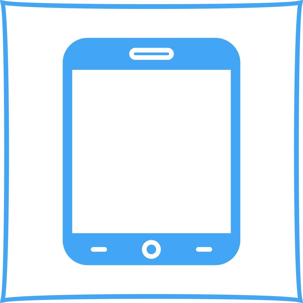 tablet vector pictogram