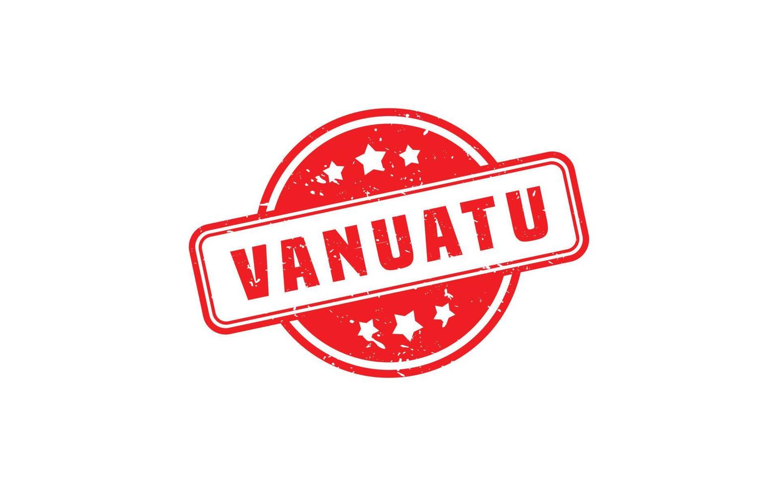 vanuatu postzegel rubber met grunge stijl Aan wit achtergrond vector