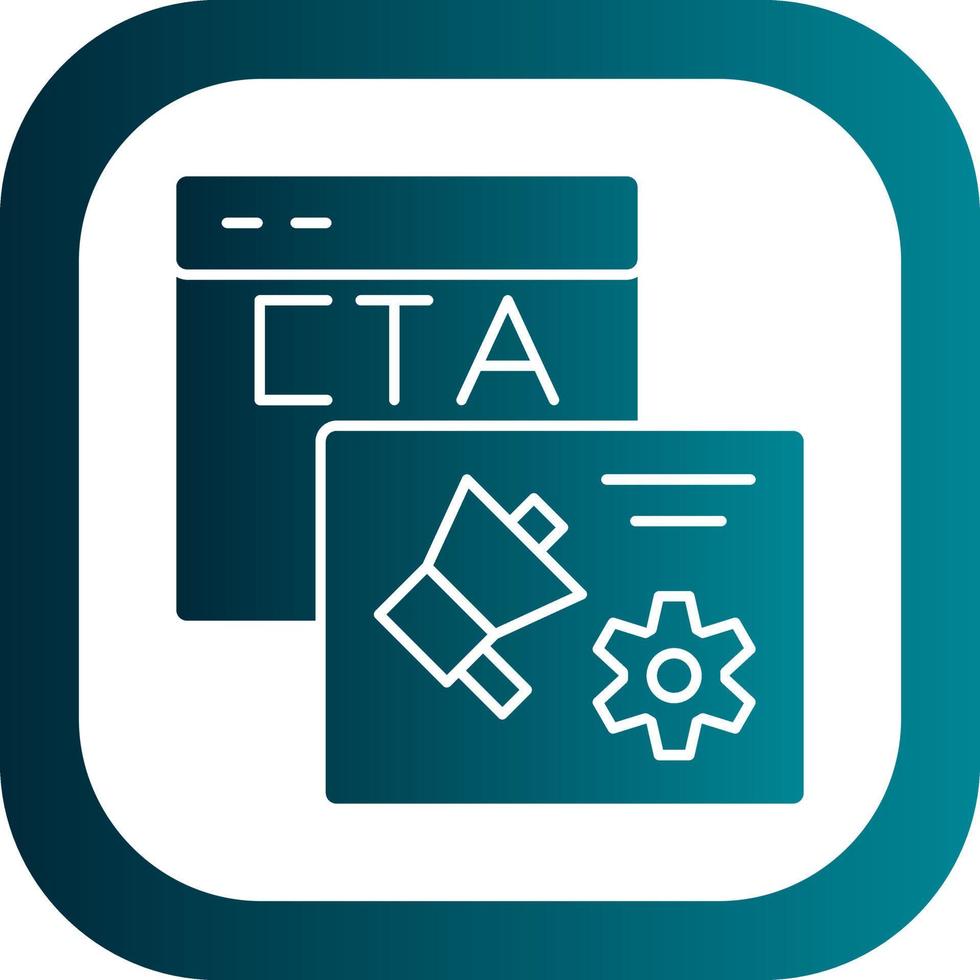 cta vector icoon ontwerp