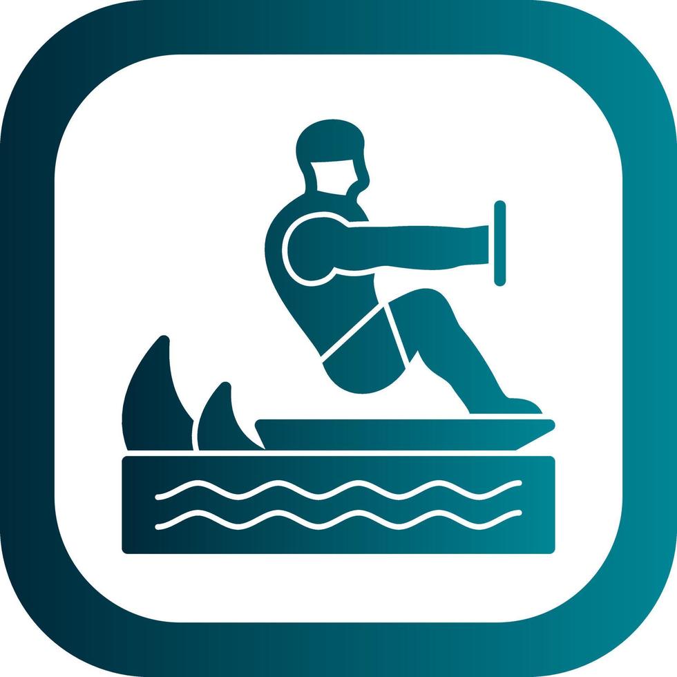 surfing vector icoon ontwerp