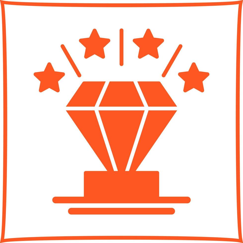 diamant vector pictogram