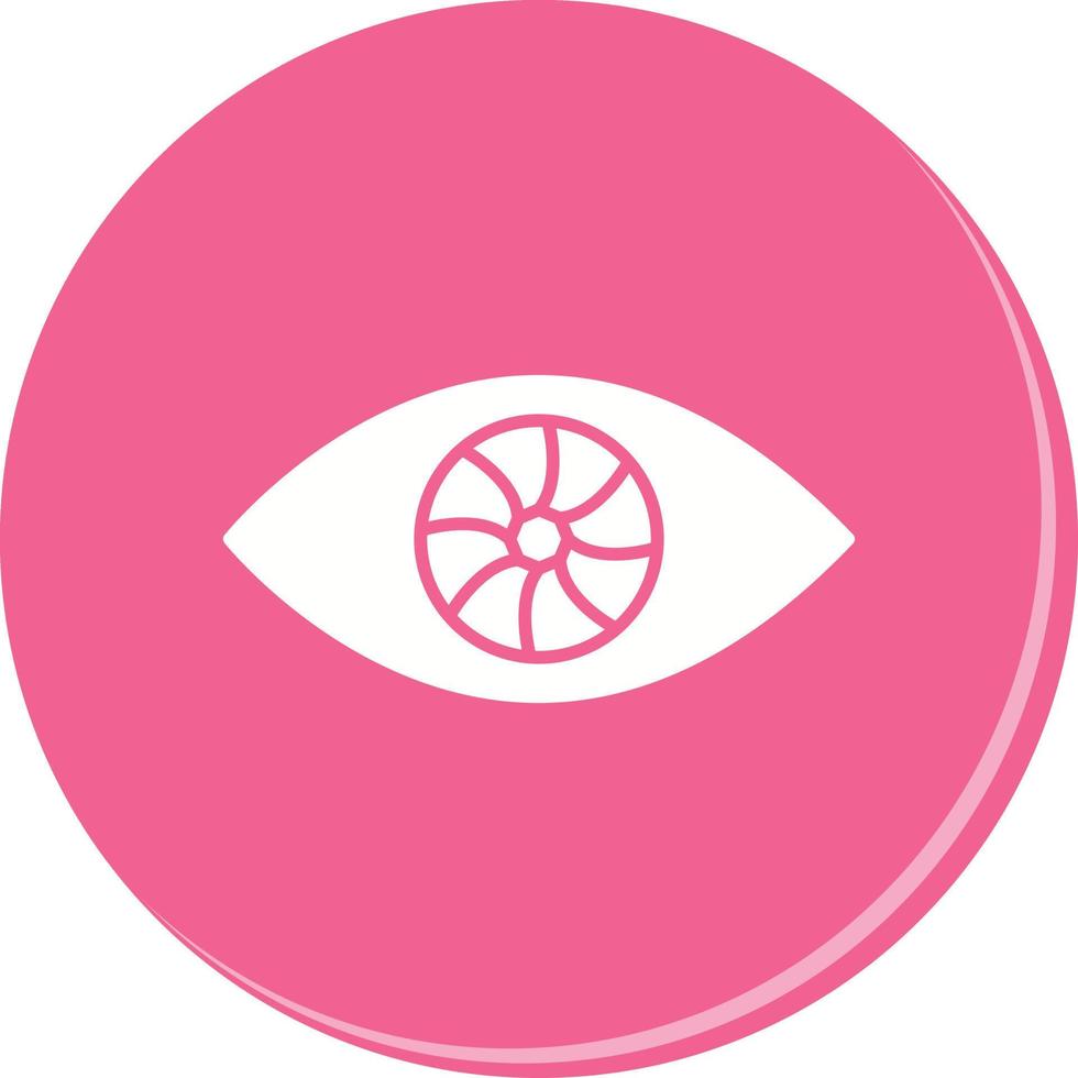 uniek oog vector icoon