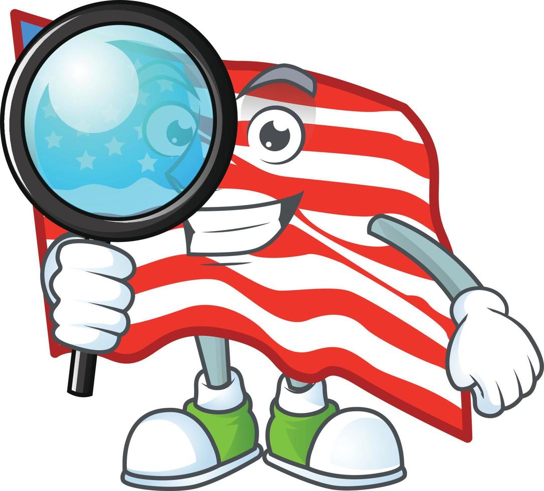 Verenigde Staten van Amerika vlag icoon ontwerp vector
