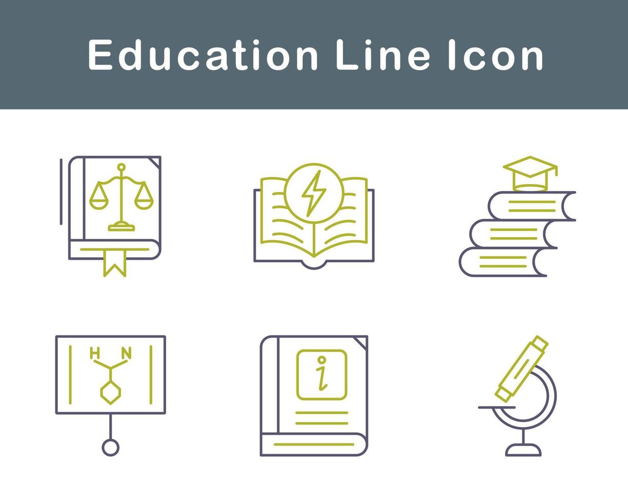 onderwijs vector icoon reeks