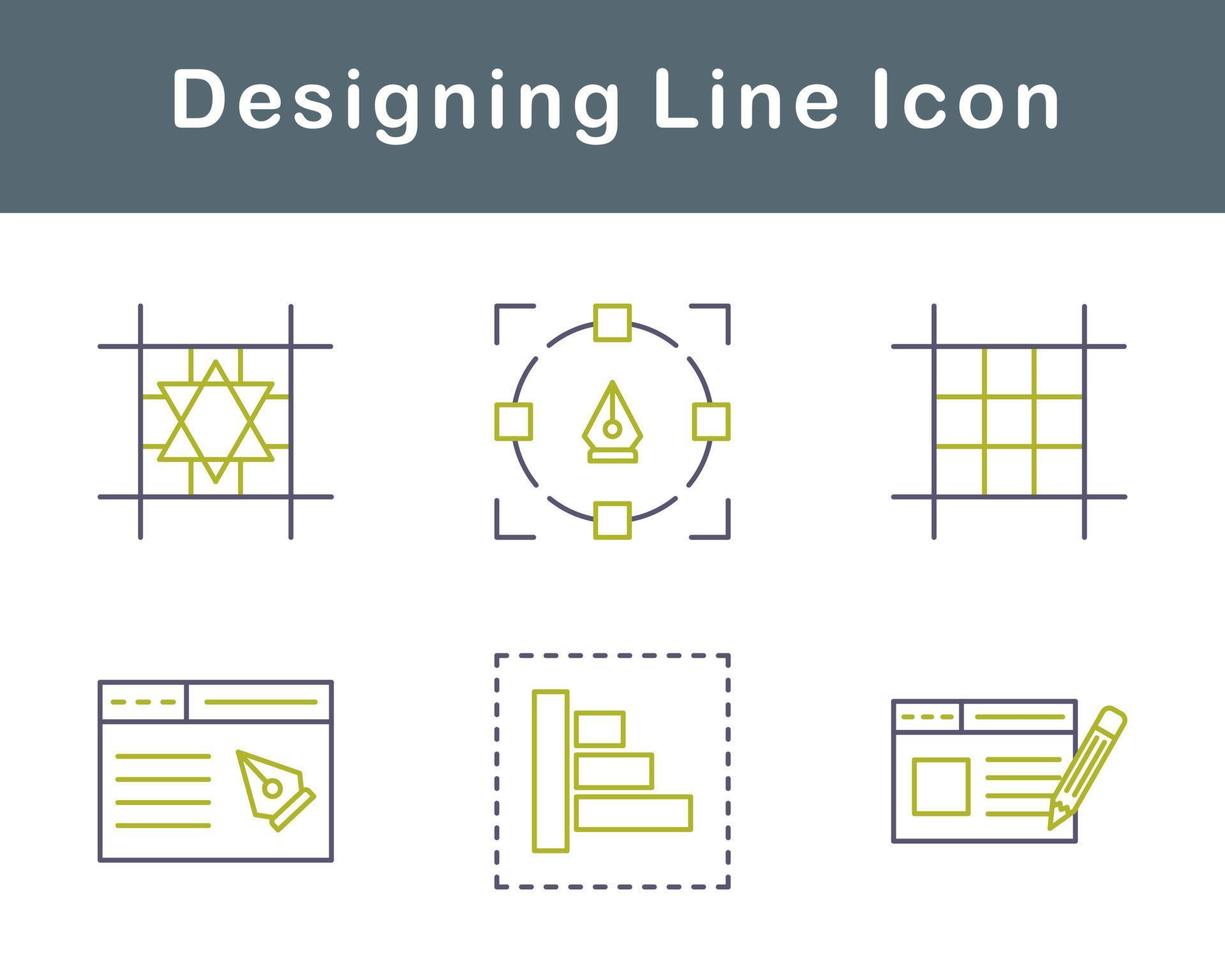 ontwerpen vector icoon reeks