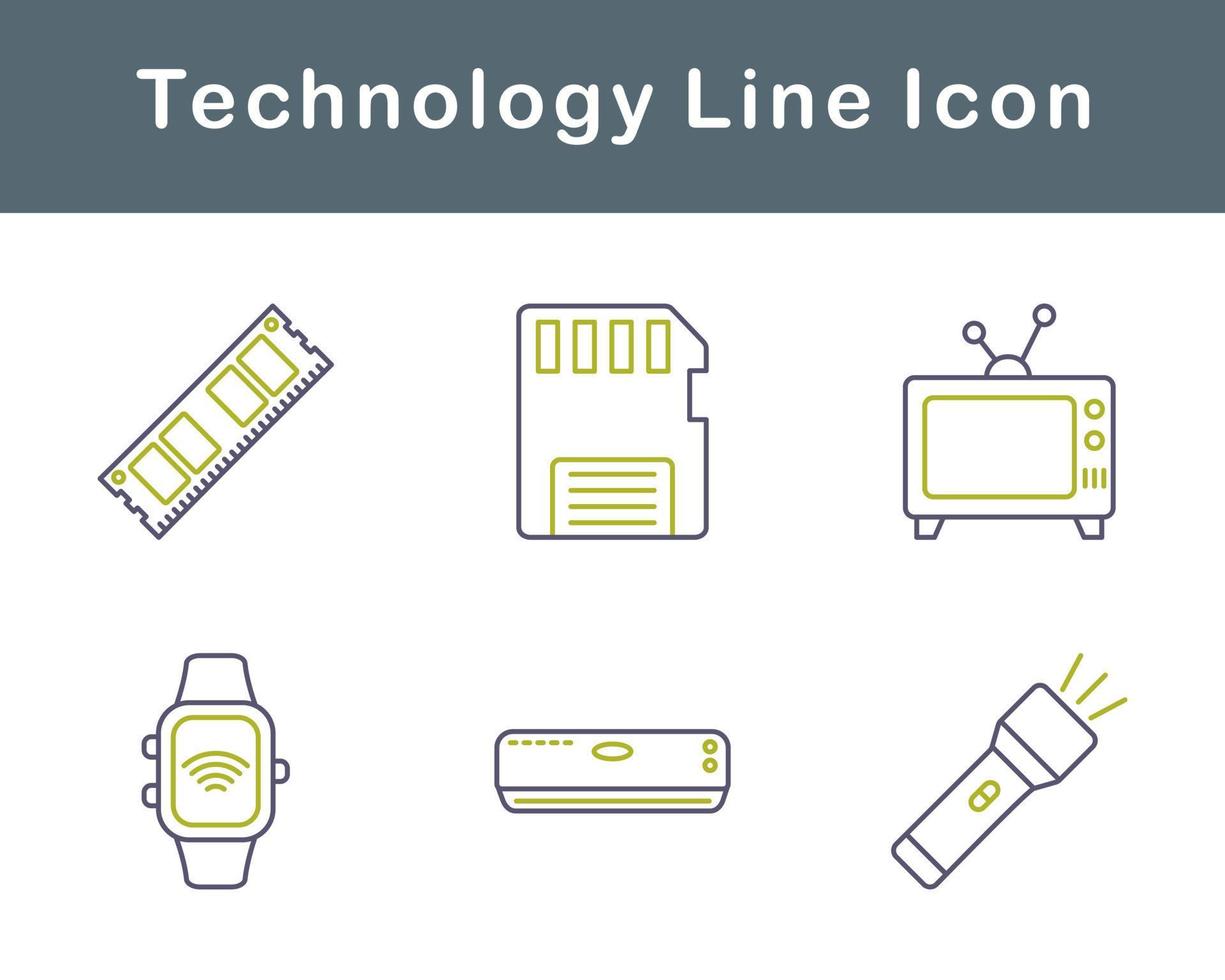 technologie vector icoon reeks