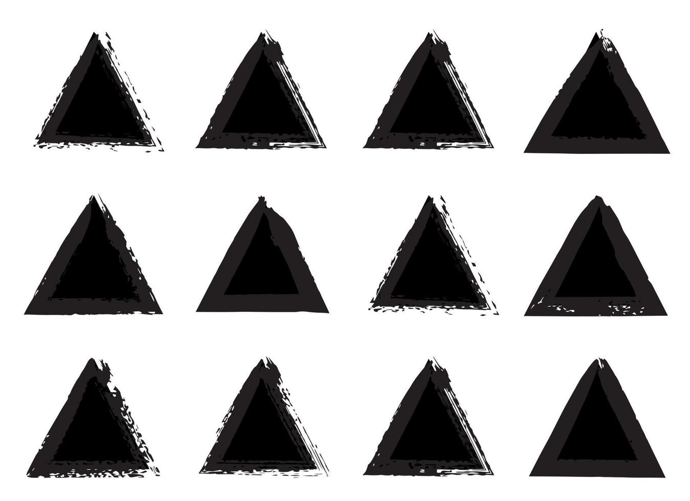 driehoek clip art illustratie vector