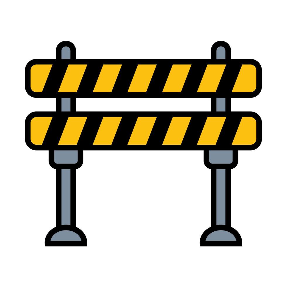 illustratie vector grafisch van waarschuwing teken, bouw, werk icoon