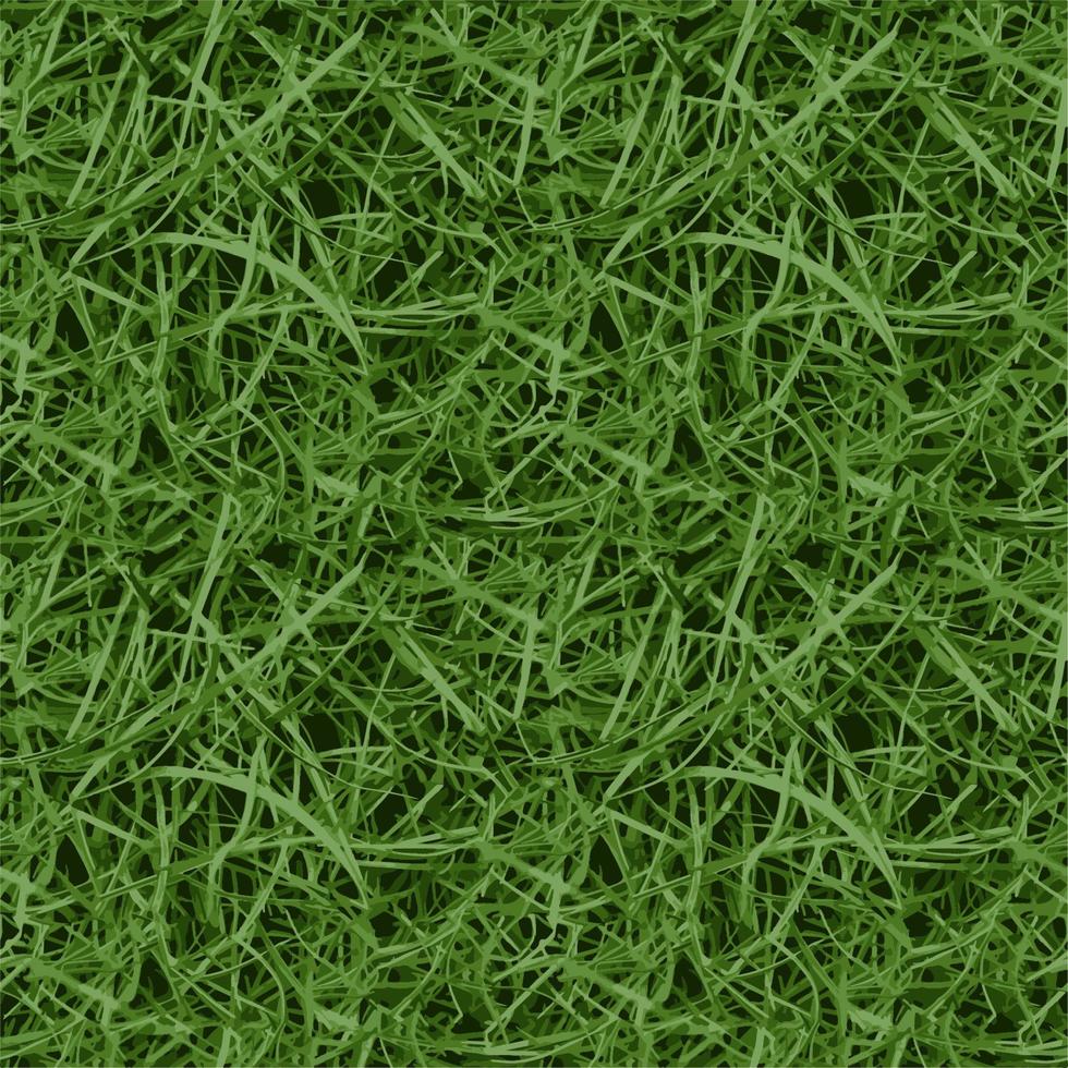 naadloos groen gras detailopname vector achtergrond structuur groen gras