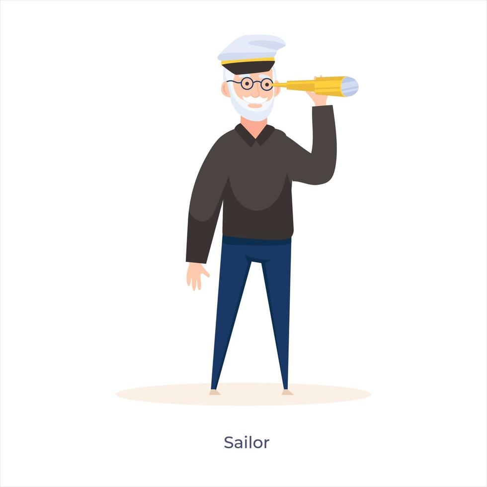 senior zeeman avatar vector