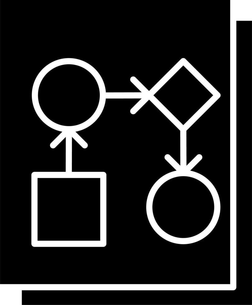 werkstroom vector pictogram