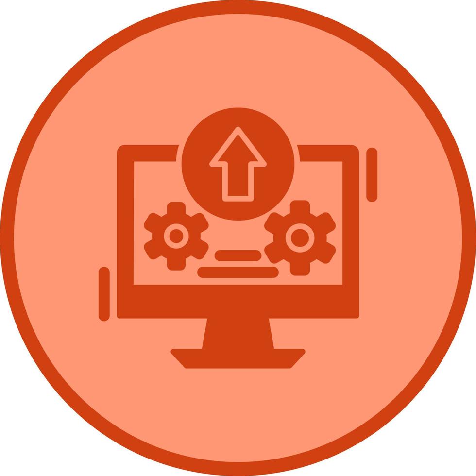 upload vector pictogram