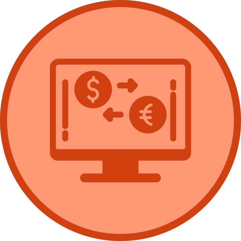 valuta wisselen vector pictogram