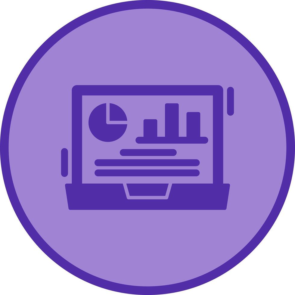 dashboard vector pictogram