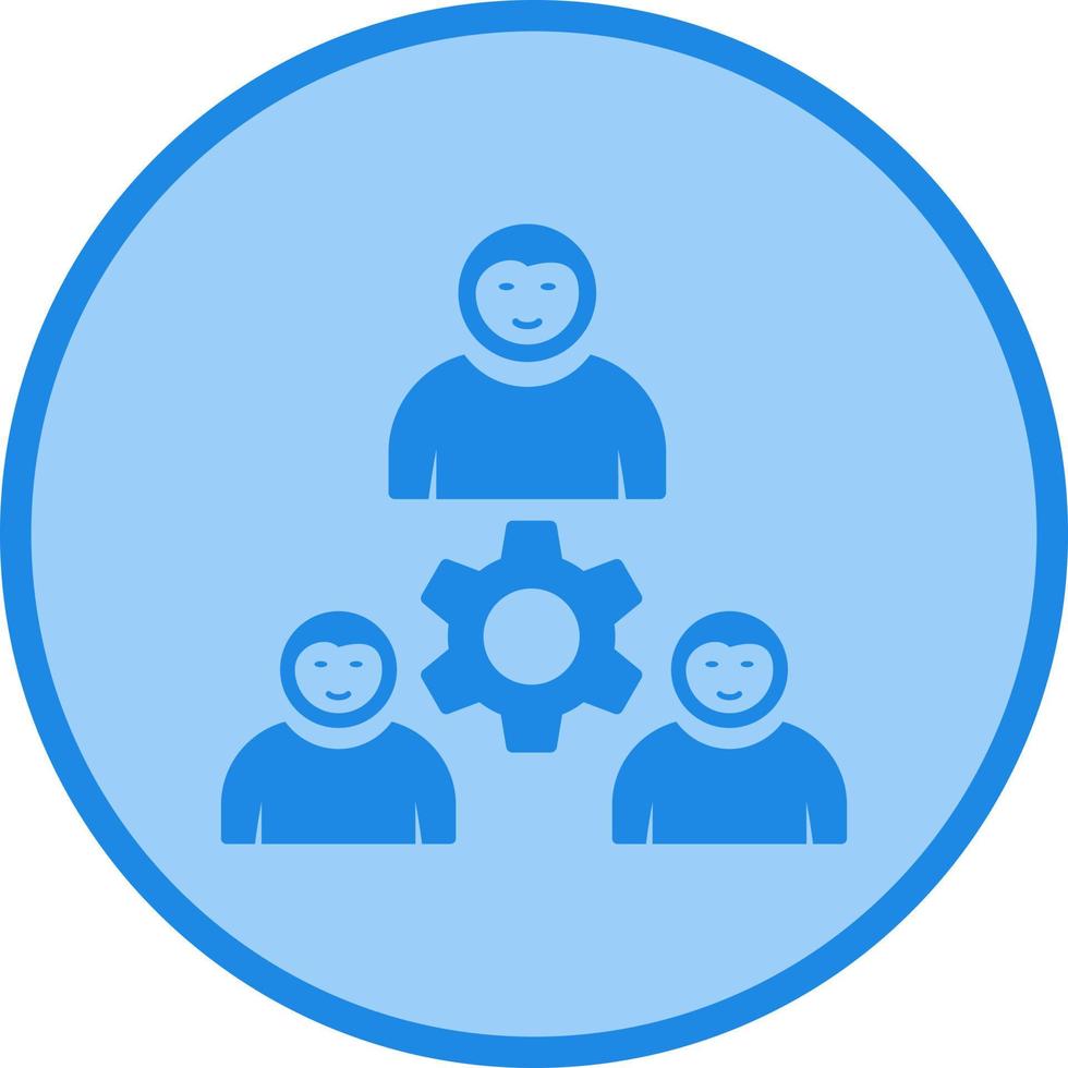 teamwerk vector pictogram