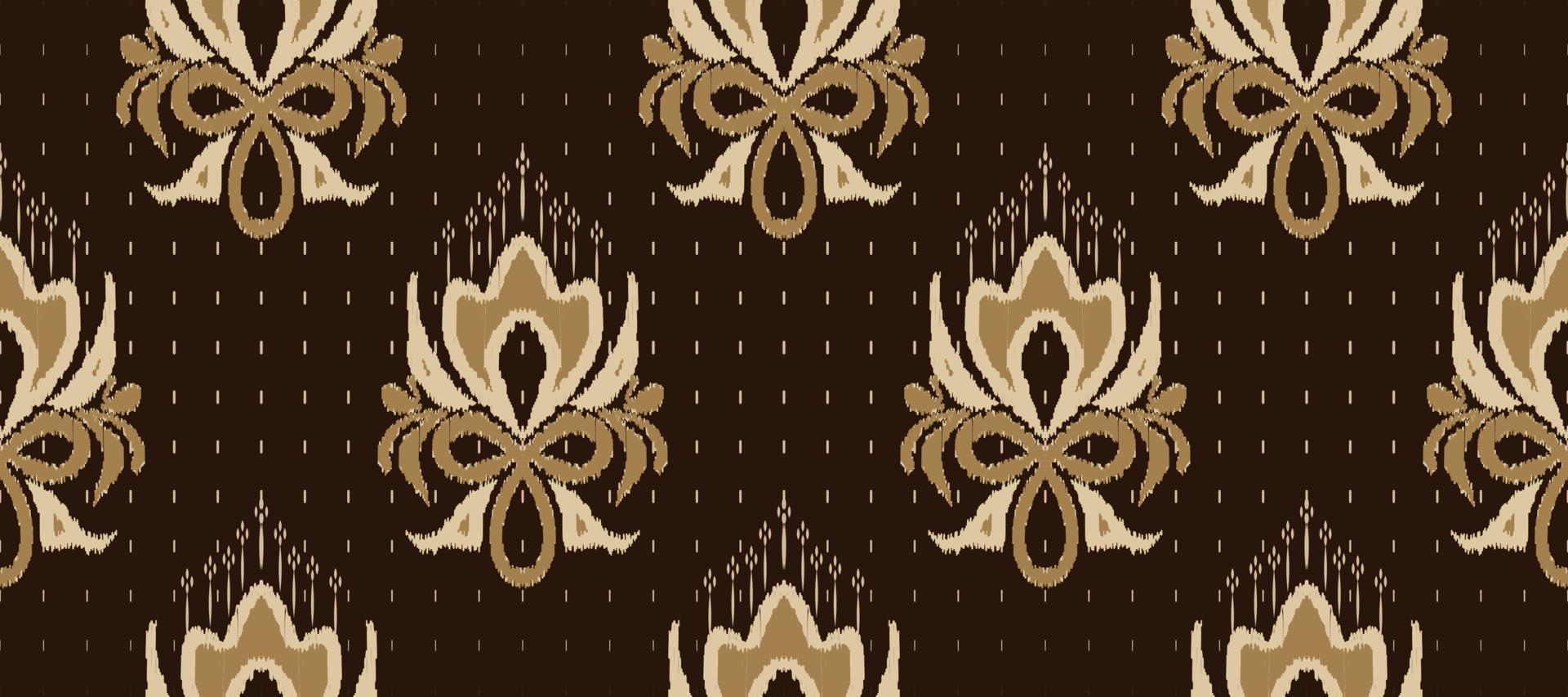 Afrikaanse ikat paisley borduurwerk. batik textiel ikat aztec naadloos patroon digitaal vector ontwerp voor afdrukken Saree kurti Borneo kleding stof grens ikkat dupatta