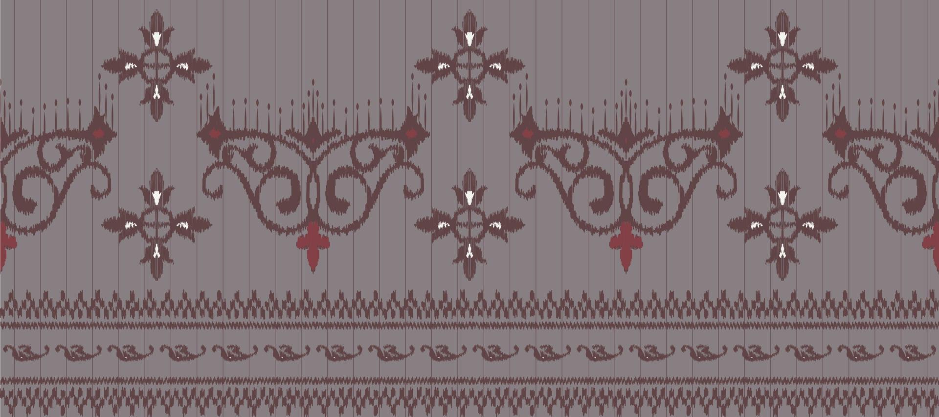Afrikaanse motief ikat paisley borduurwerk achtergrond. meetkundig etnisch oosters patroon traditioneel. ikat aztec stijl abstract vector illustratie. ontwerp voor afdrukken textuur,stof,sari,sari,tapijt.