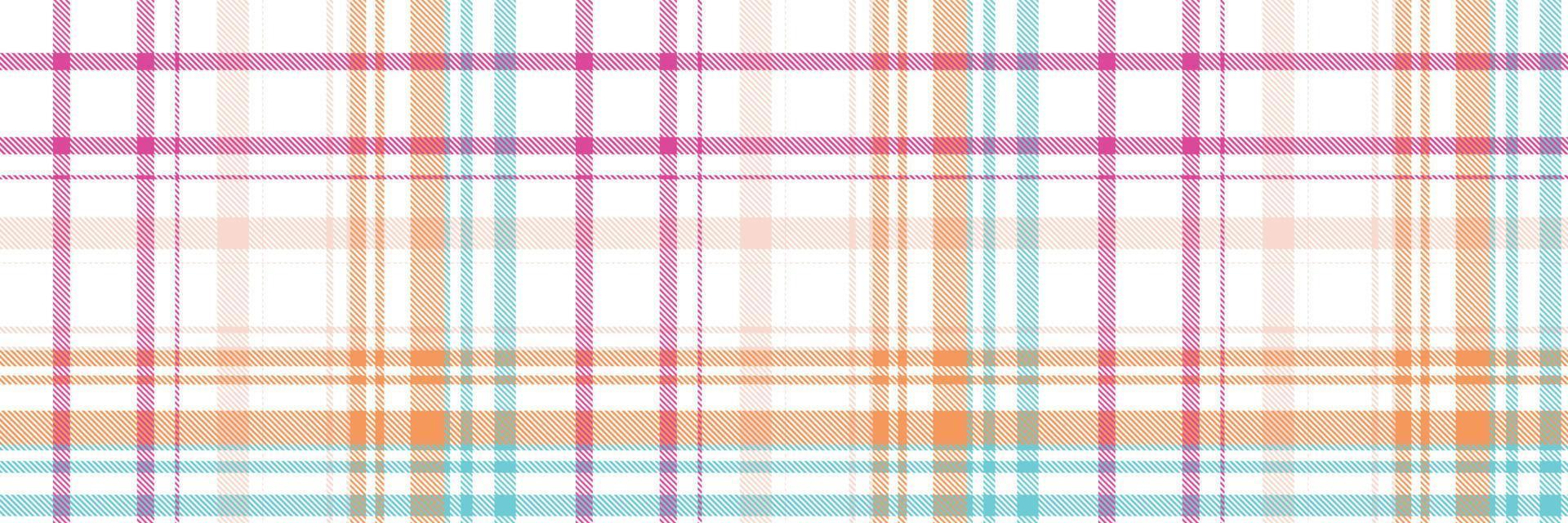 controleren Schotse ruit patroon plaid is een gevormde kleding bestaande van kris gekruist, horizontaal en verticaal bands in meerdere kleuren.naadloos Schotse ruit voor sjaal, pyjama, deken, dekbed, kilt groot sjaal. vector