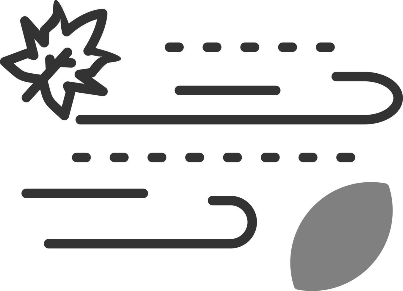 wind vector pictogram