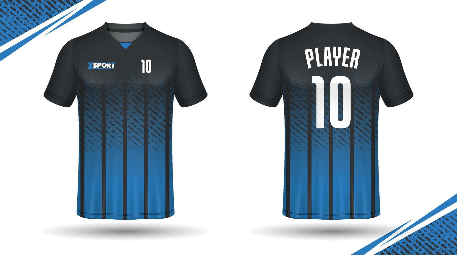 voetbal Jersey ontwerp voor sublimatie, sport t overhemd ontwerp vector