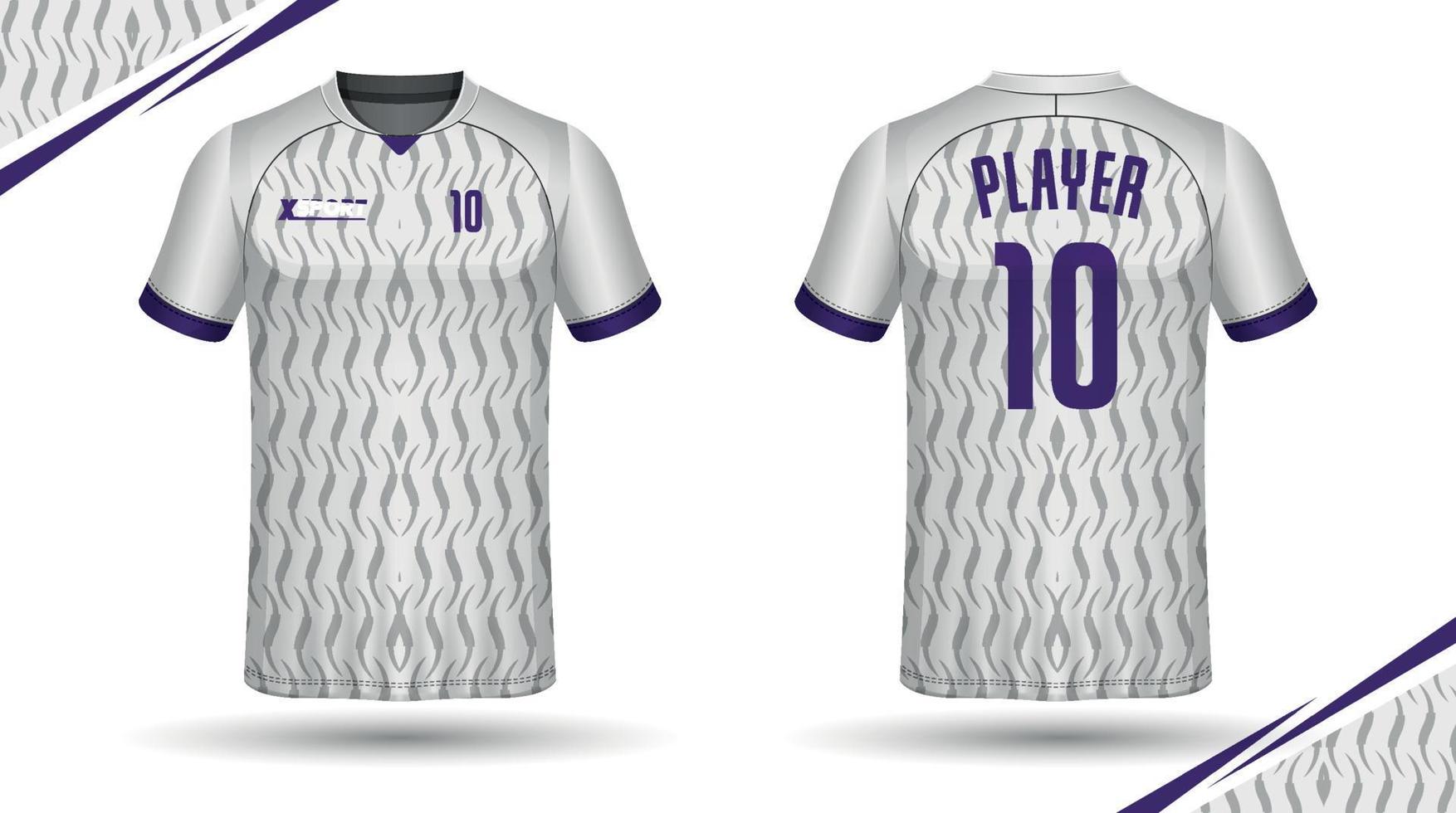 voetbal Jersey ontwerp voor sublimatie, sport t overhemd ontwerp vector