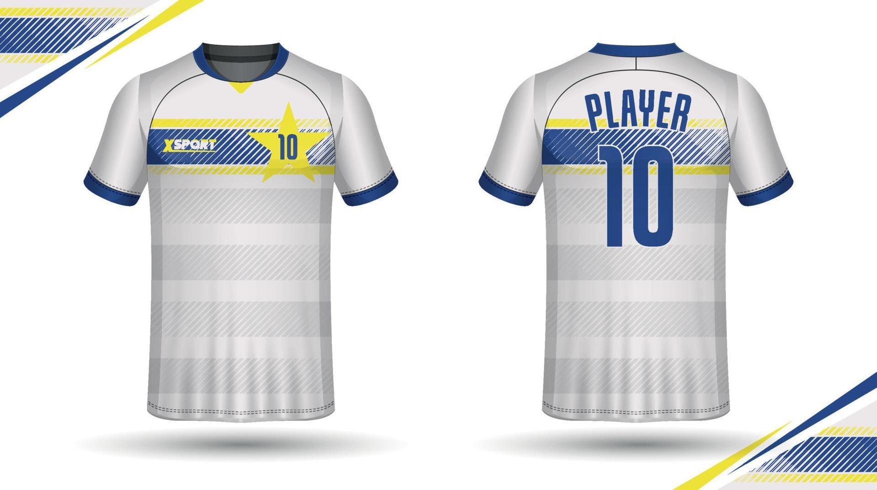 voetbal Jersey ontwerp voor sublimatie, sport t overhemd ontwerp vector